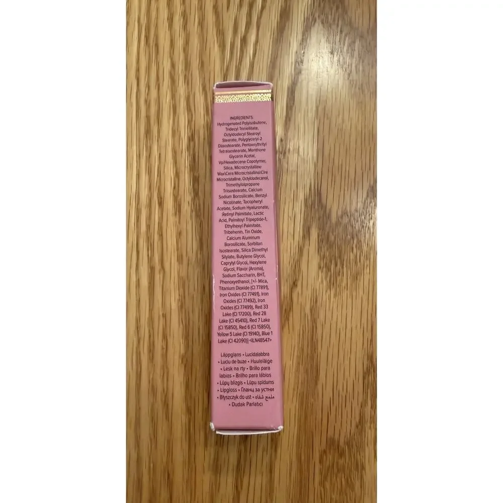 Too Faced Lip Injection Lip Gloss Pretty Pony 6.5 mL Full Size NIB Plumping